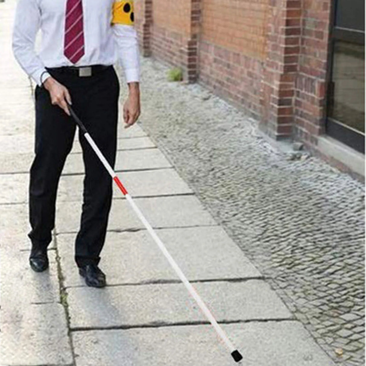 Folding Blind Cane Walking Stick Mobility & Daily