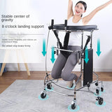 Elderly Walking Assist Stand Hemiplegia Rehabilitation Walker Anti-Backward