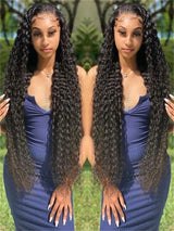 Deep Wave Hd Lace Frontal Curly Human