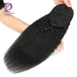 Racily Hair Brazilian Afro Kinky Straight Pony Tail