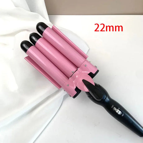 Professional Hair Curling Iron Ceramic Triple Barrel Hair