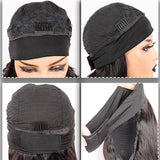 Deep Wave Headband Scarf Wig For Women Brazilian