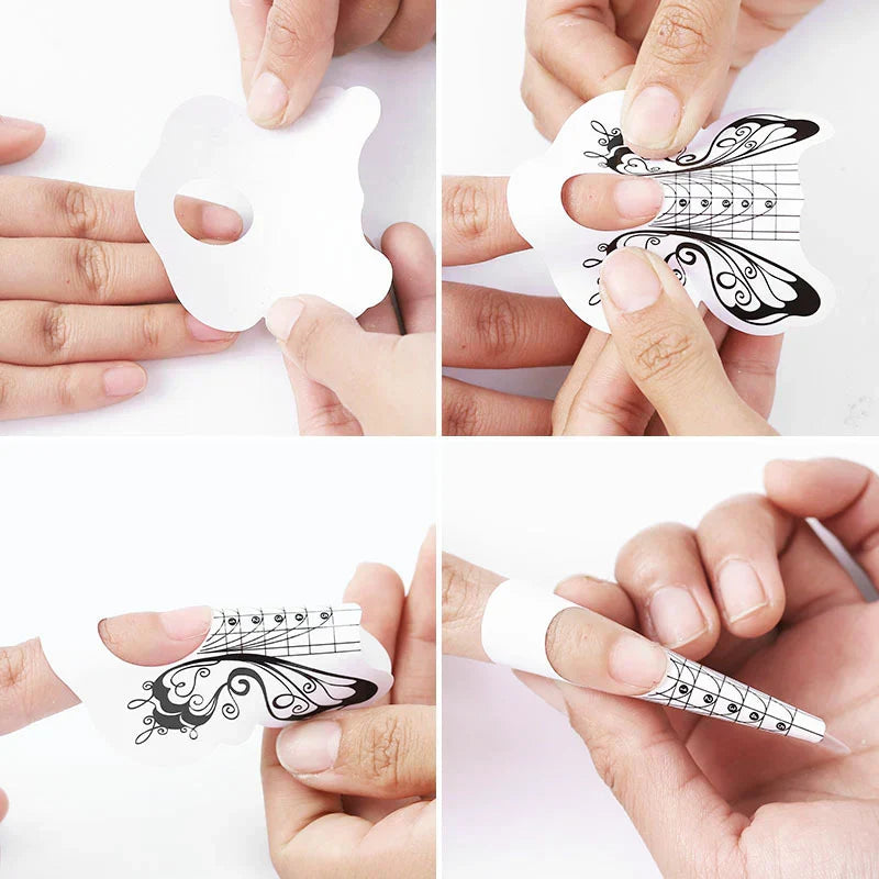 Nail Form Nail Paper Holder Tools Forms For
