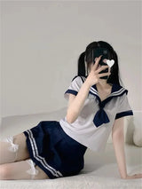 Japanese Campus Sexy Lingerie Student Motion Uniform Cosplay