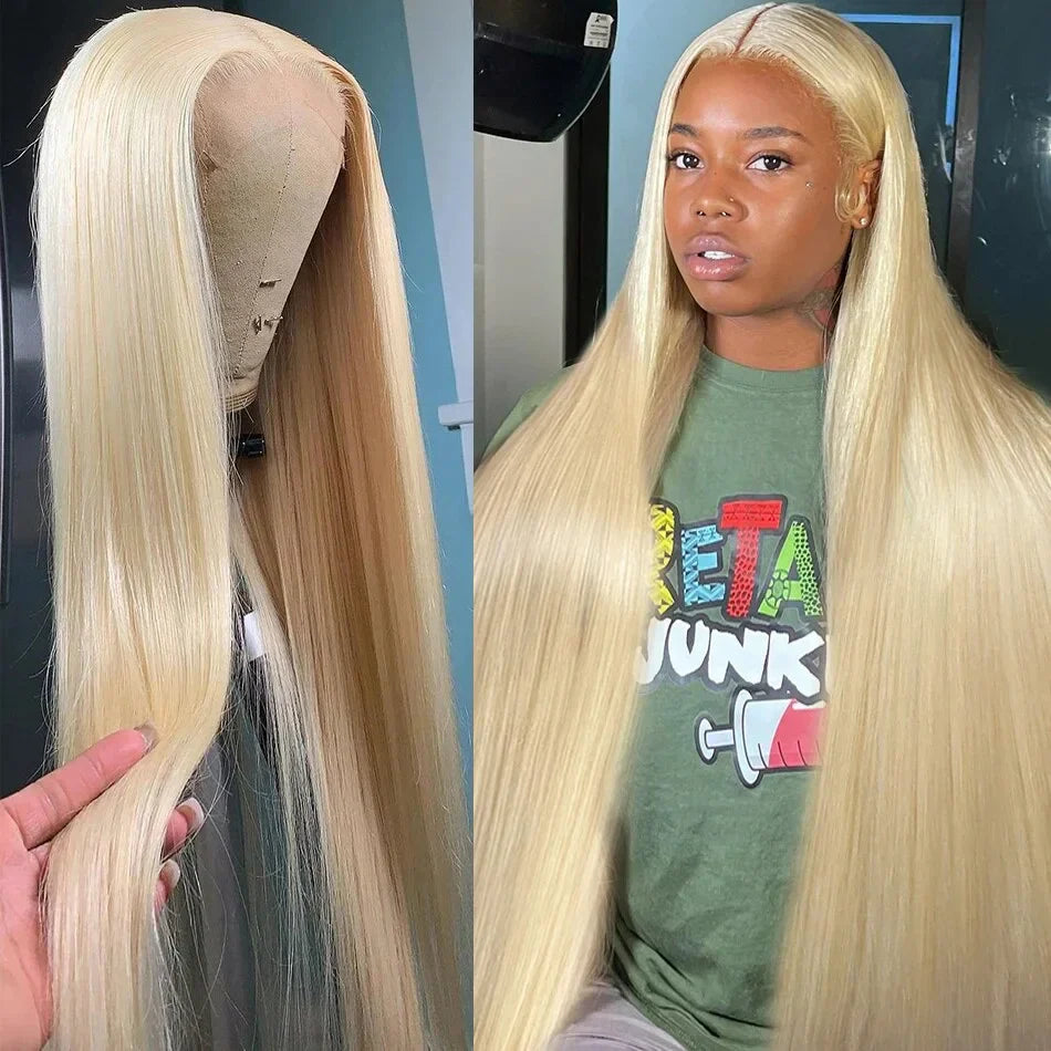 Honey Blonde X Hd Lace Front Human Hair