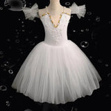 Ballet Tutu Skirt Women Dress Long Vestidos For