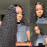 Wigirl Curly Transparent Lace Front Human