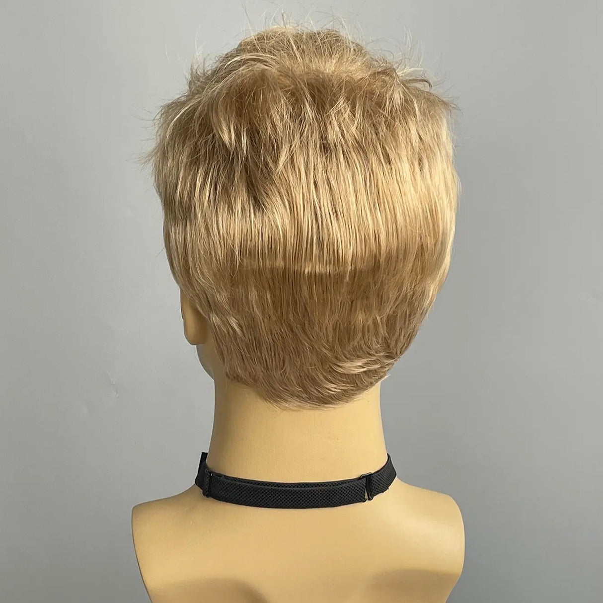 Bchr Short Men Blonde Wigs Synthetic Natural Straight