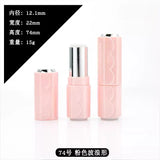 Pink Lipstick Tube Diy Round Lip Balm