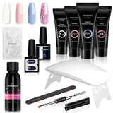 Poly Nail Gel Kit With W Nail Dryer