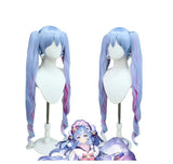 Colors Miku Cosplay Wigs Japanese Singer Wig Fiber