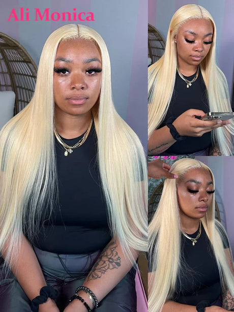 Human Hair X Lace Front Frontal Wig Straight