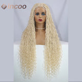 Boho Box Braided Wigs Double Lace Front Goddess