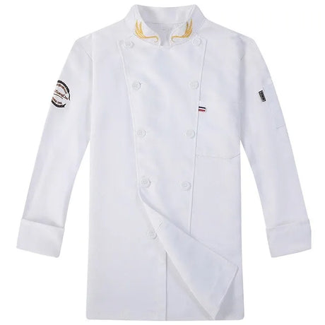 Chef Jacket Men Women Short Sleeve Cook Shirts