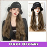 As Syntheti Curly Hair Lamb Wool Fisherman Hat