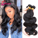 Body Wave Bundles Human Hair Brazilian