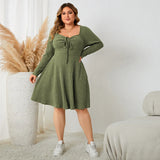 V-Neck Sexy Autumn Women Clothing Solid