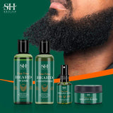 Men Organic Natural Beard Care Set Mild Not