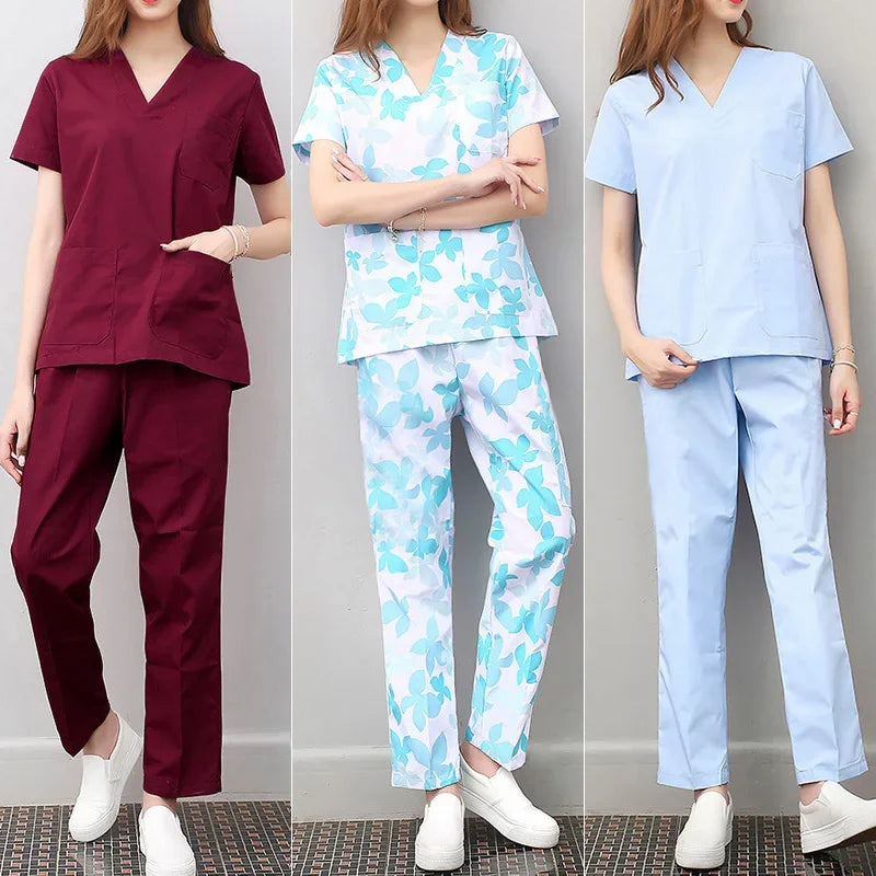 Viaoli High Quality New Scrubs Uniform Suit Beauty
