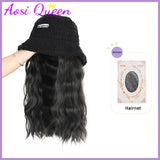 As Syntheti Curly Hair Lamb Wool Fisherman Hat