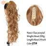 Meifan Long Synthetic Wavy Clip In Hair Ponytail