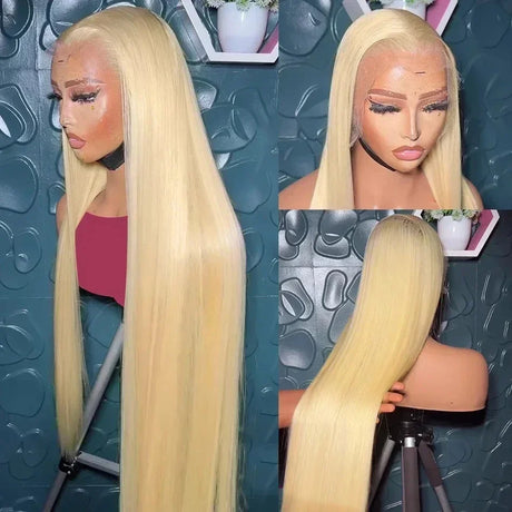 Honey Blonde X Lace Front Human Hair Wigs