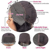 Yaki Kinky Straight Lace Front Human Hair
