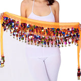 Colorful Belt Belly Dance Belt Costumes Double Layers