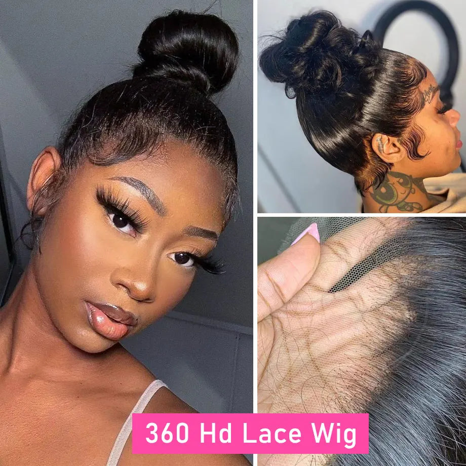 Body Wave Lace Front Wig 5X5 6X4 Gluless