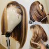 Highlight Straight Short Bob Wig X Hd Transparent