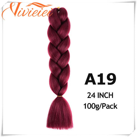 Pink Ombre Jumbo Braids Hair Extensions