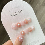 Short Nails Set Press On Handmade Professional Nails