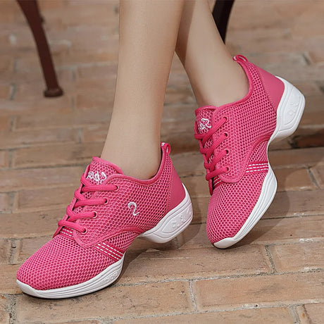 Single Net Sports Feature Soft Outsole Breath Dance