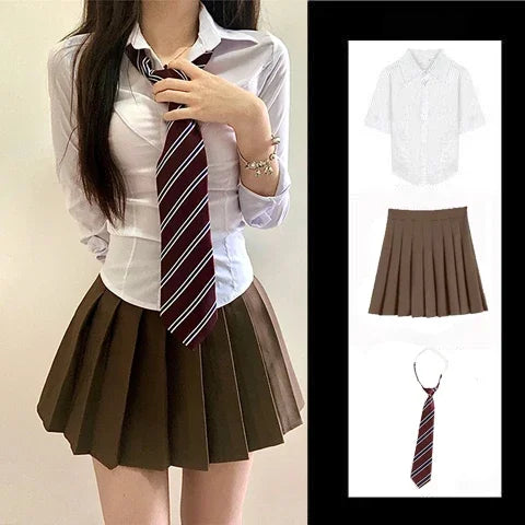 Spicy Girl Uniform Suit Student Daily Japanese Jk