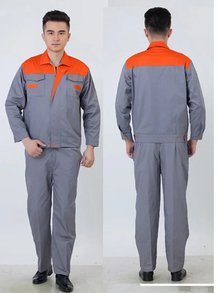 Spring Work Clothing Men Women Warehouse Worker Suit