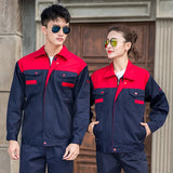 Spring Work Clothing Men Women Warehouse Worker Suit