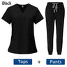 Women's Surgical Scrubs Set - Top & Pants for Nursing & Beauty Salon
