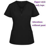 Women's Surgical Scrubs Set - Top & Pants for Nursing & Beauty Salon