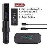 T-Rex Ambition Professional Wireless Tattoo Machine Kit Pen