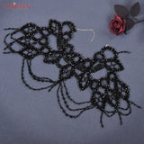 Topqueen Crystals Bead Wedding Wrap Jewelry Necklaces Accessories