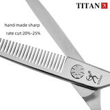 Titan Barber Scissors Professional Hair Shears . Japan