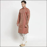 Traditional Indian Men' Shirt Pakistan Kurti Long Top