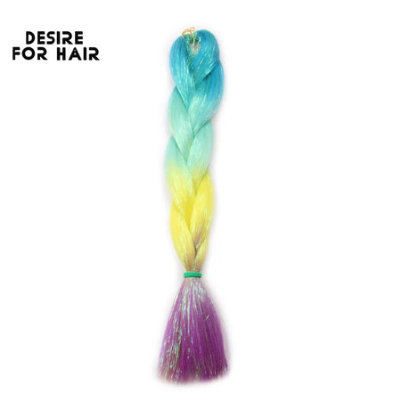 Desire For Hair Packs Synthetic Braiding Hair Christmas