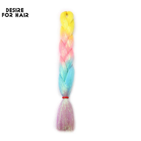 Desire For Hair Packs Synthetic Braiding Hair Christmas