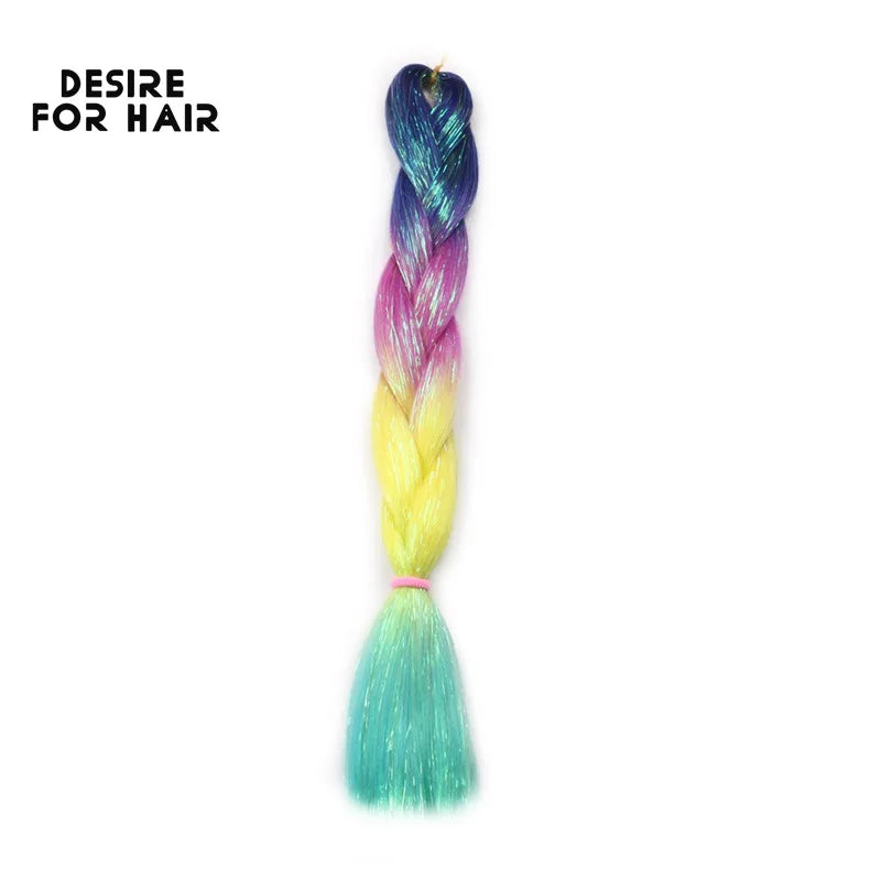 Desire For Hair Packs Synthetic Braiding Hair Christmas