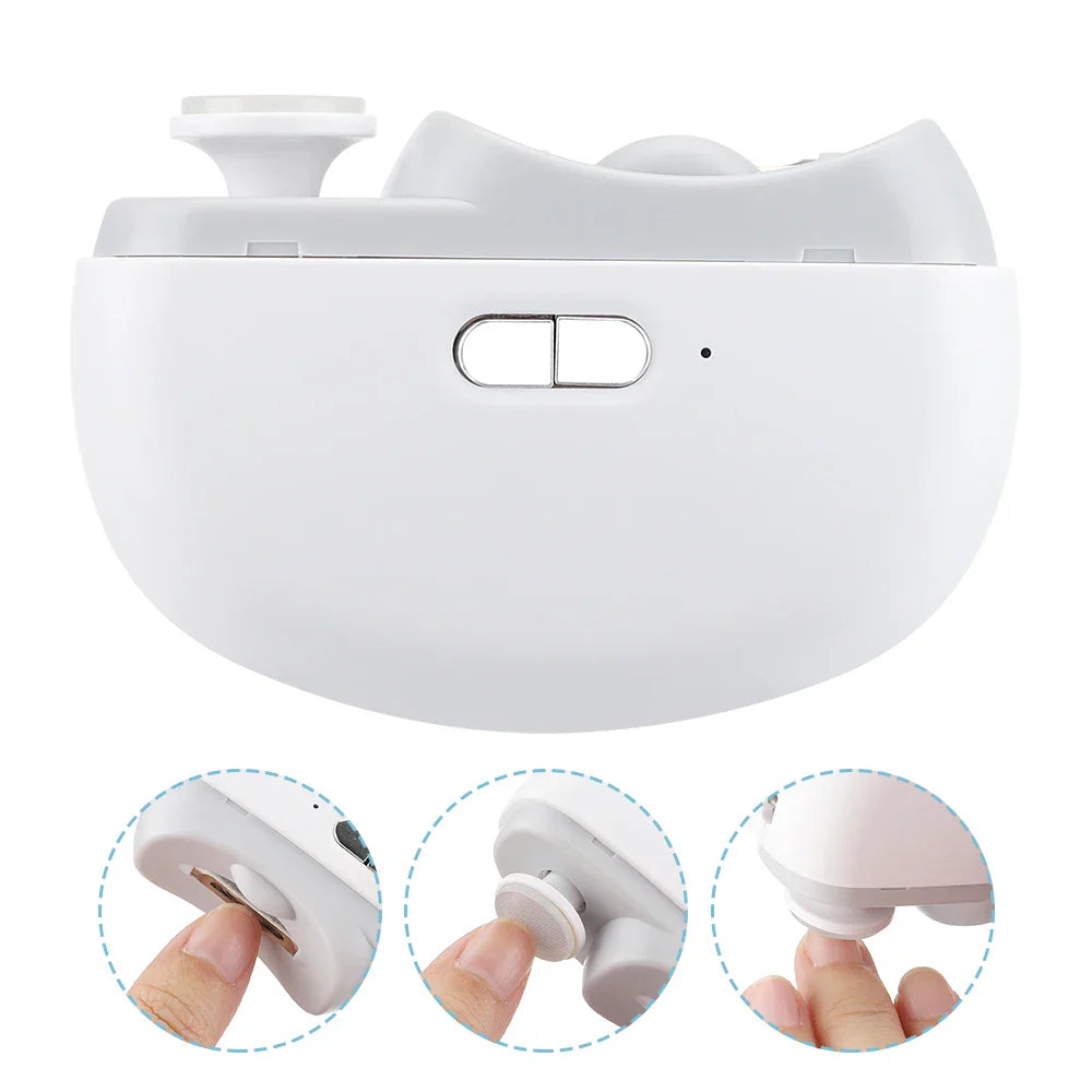 Usb Automatic Electric Nail Clipper With Cleaning Brush