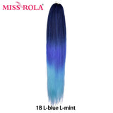 Miss Rola Synthetic Kanekalon Hair Jumbo Braids Inchesg