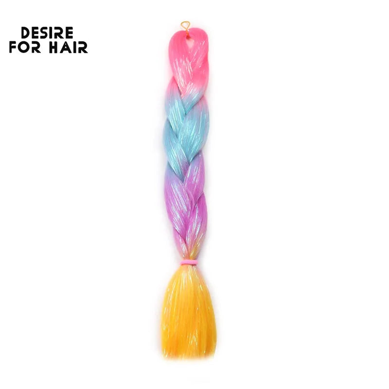 Desire For Hair Packs Synthetic Braiding Hair Christmas