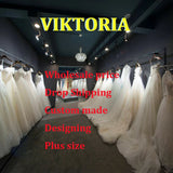 Viktoria Modern Mermaid Wedding Dresses For Woman Bride
