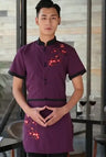 Waiters Work Clothes Summer Short Sleeve Waiter Uniforms
